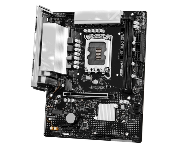 ASRock MB Sc LGA1851 H810M-X Gen5, Intel H810, 2xDDR5, 1xDP, 1xHDMI, mATX