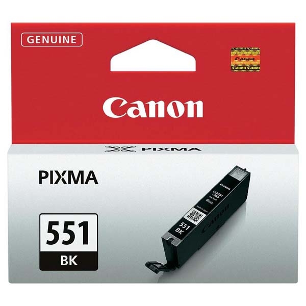 Canon CLI-551BK (6508B001), černá originální náplň pro tiskárny Canon