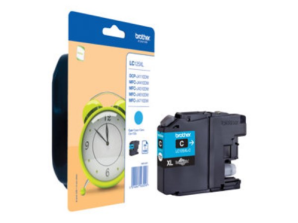 Náplň Brother LC-12EC XL azurová
