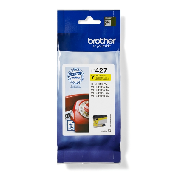Náplň Brother LC-427Y žlutá