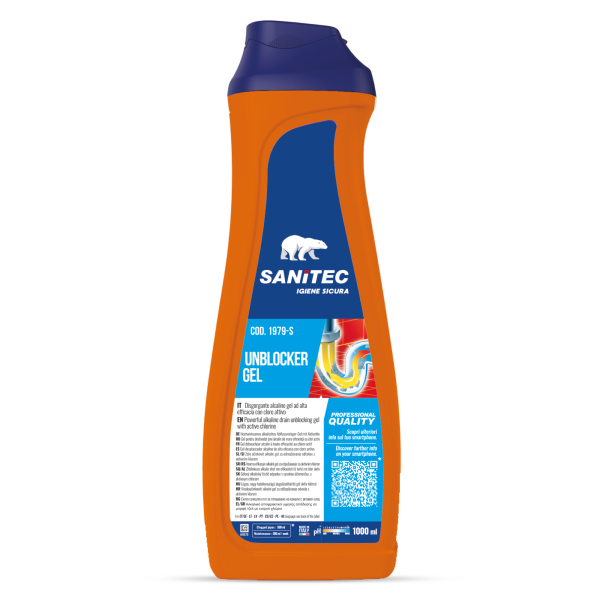 Unblocker Gel alkalický čistič odpadů, 1 L