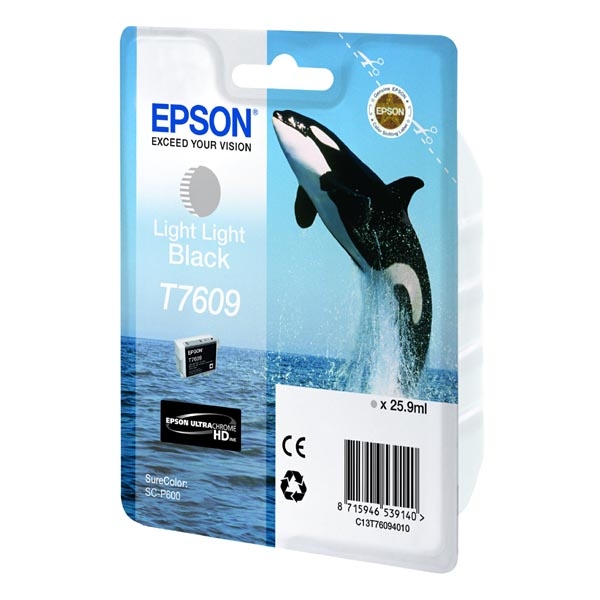 Náplň Epson C13T76094010 světle světle černá blistr