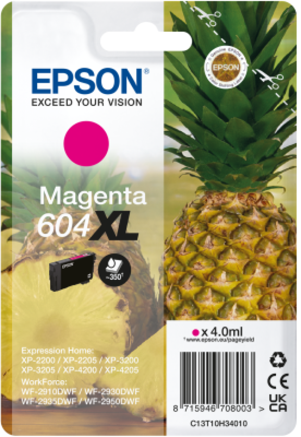 Náplň Epson C13T10H34010 purpurová