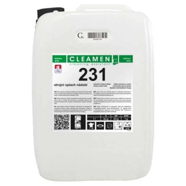 CLEAMEN 231 strojní oplach nádobí 20 L