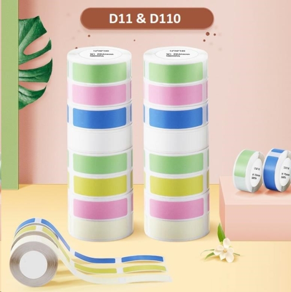 Niimbot štítky RP 12x40mm 155ks Pink pro D11 a D110