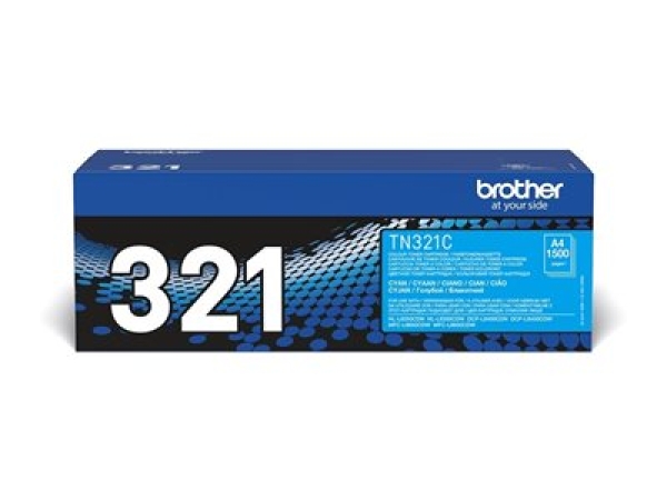 Toner BROTHER TN-321C, azurový (1 500 stran)