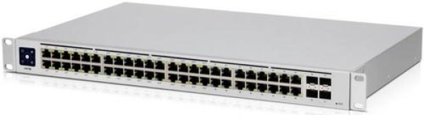 UBNT UniFi Switch USW-48-POE Gen2 [24xGigabit, 32x PoE out 240W, 802.3at/af, 4xSFP, 104Gbps]