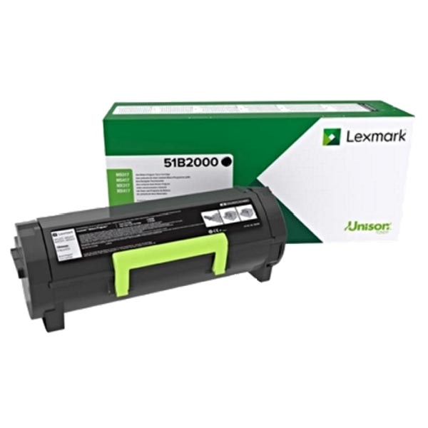 Toner Lexmark 51B2000 černý