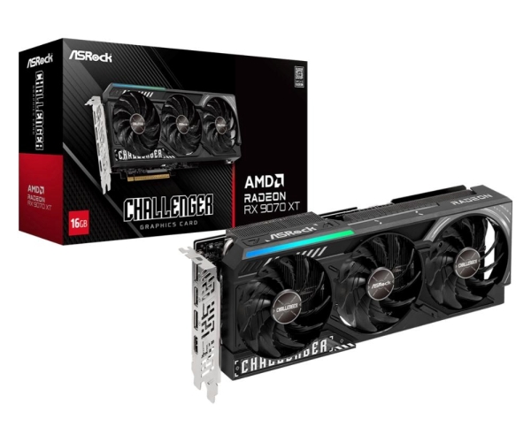 ASROCK vga AMD Radeon RX 9070XT CL 16GB