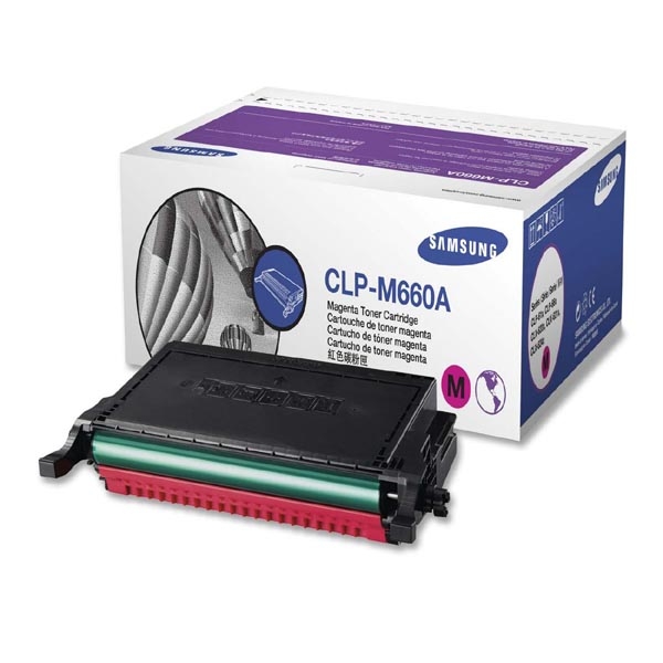 Toner Samsung CLP-M660A ST919A purpurový