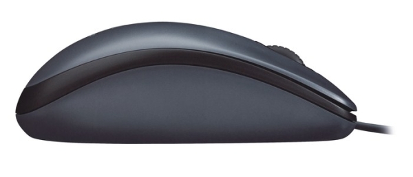 Logitech M90/Kancelářská/Optická/Drátová USB/Černá
