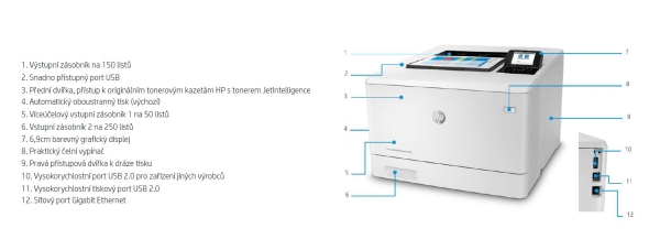 HP Color LaserJet Enterprise M455dn