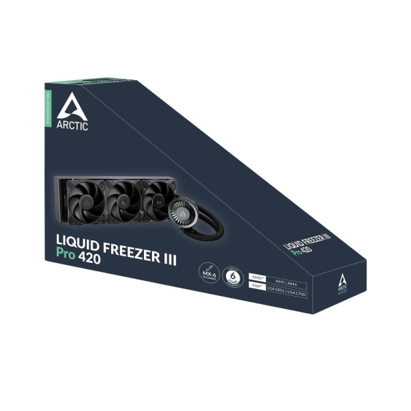 ARCTIC Liquid Freezer III 420 Pro (Black), komplet vodního chlazení CPU