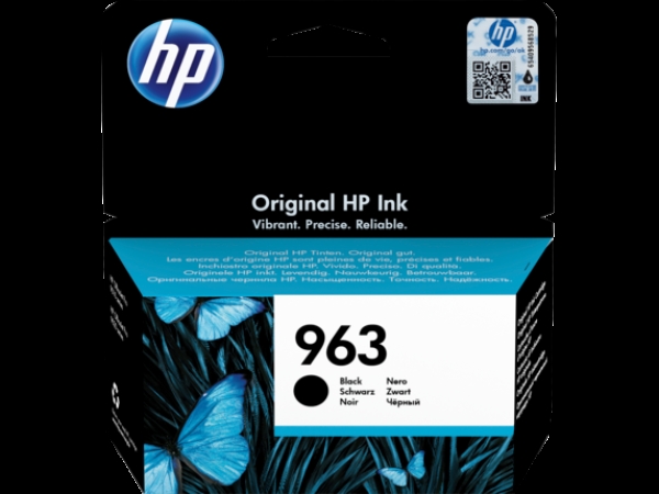 Náplň HP č.963, 3JA26AE černá 