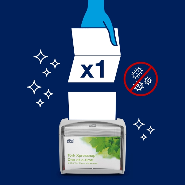 Tork Xpressnap® N4 ubrousky Extra Soft do zásobníku 2 vrstvé 500 ks