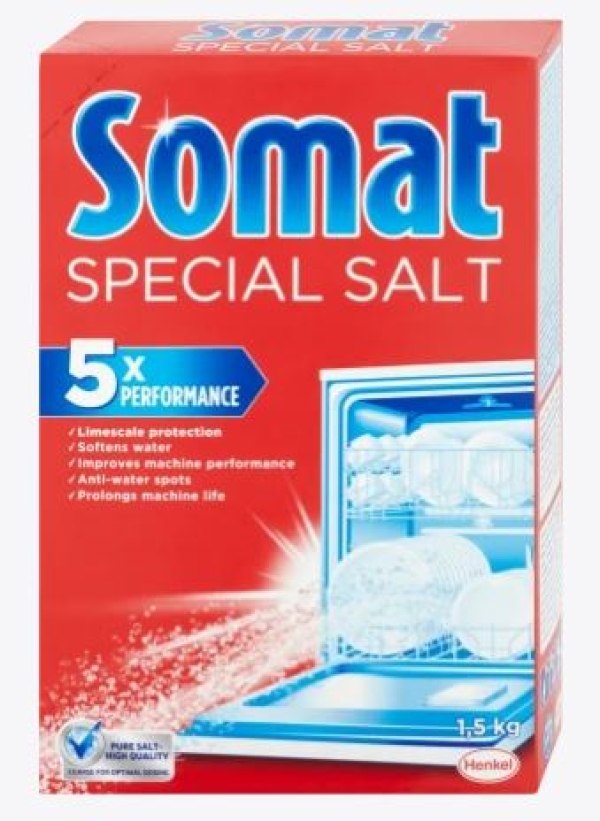 SOMAT - sůl do myčky nádobí, 1,5 kg