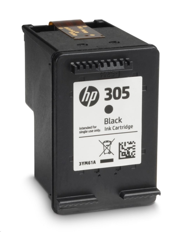 HP 305 (3YM61AE), originální černá náplň do tiskárny HP