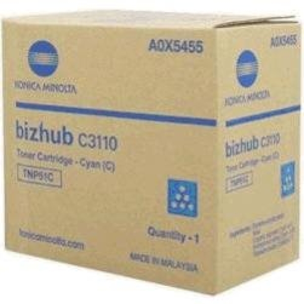 Konica Minolta TNP-51C azurový