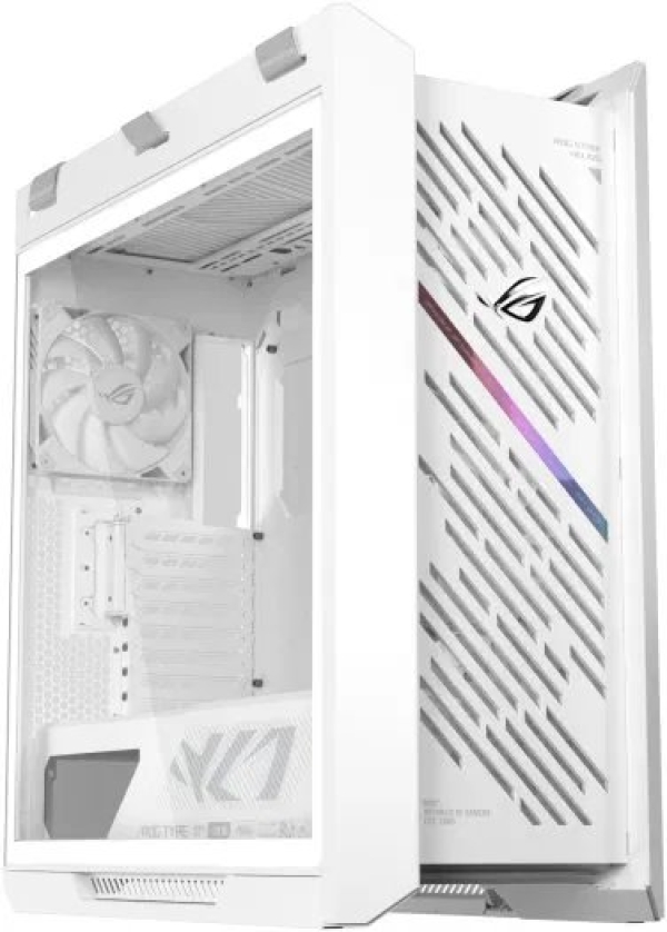 ASUS Case ROG Strix Helios II GX601S, E-ATX, Průhledná bočnice, 4x 140mm Fan, bílá