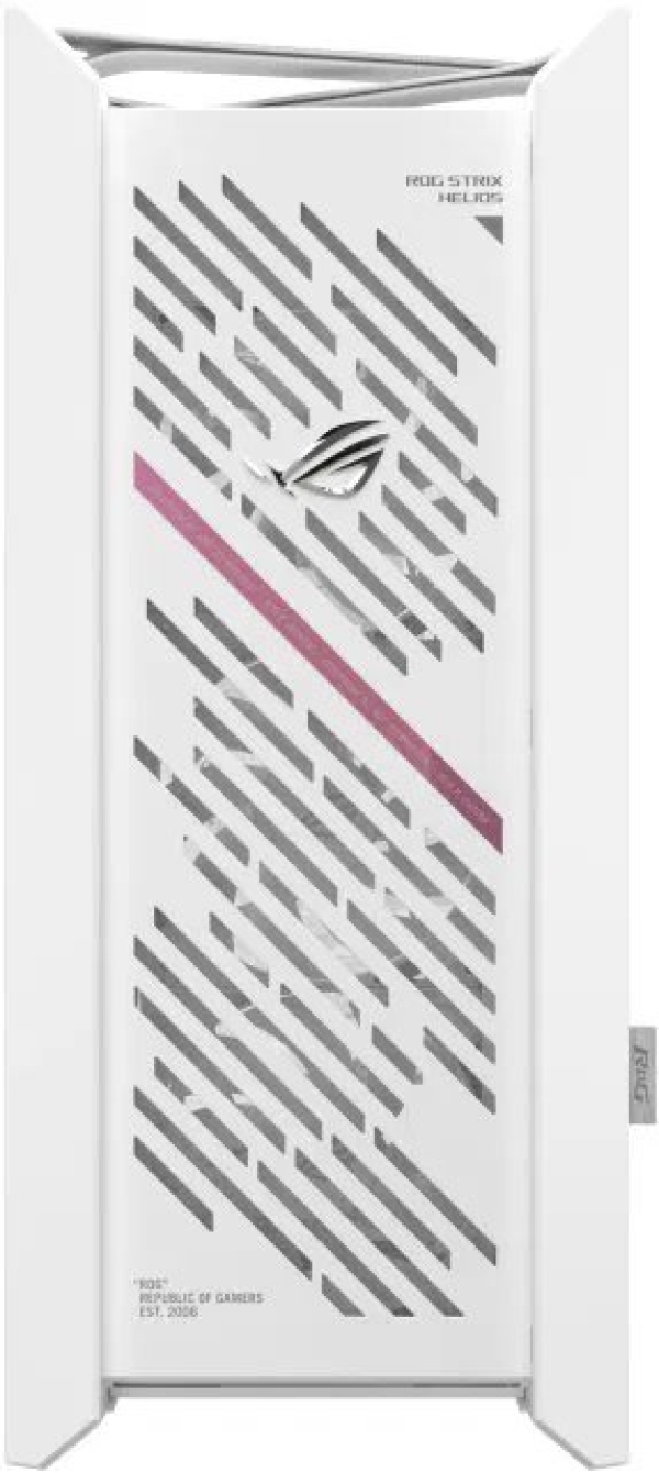 ASUS Case ROG Strix Helios II GX601S, E-ATX, Průhledná bočnice, 4x 140mm Fan, bílá