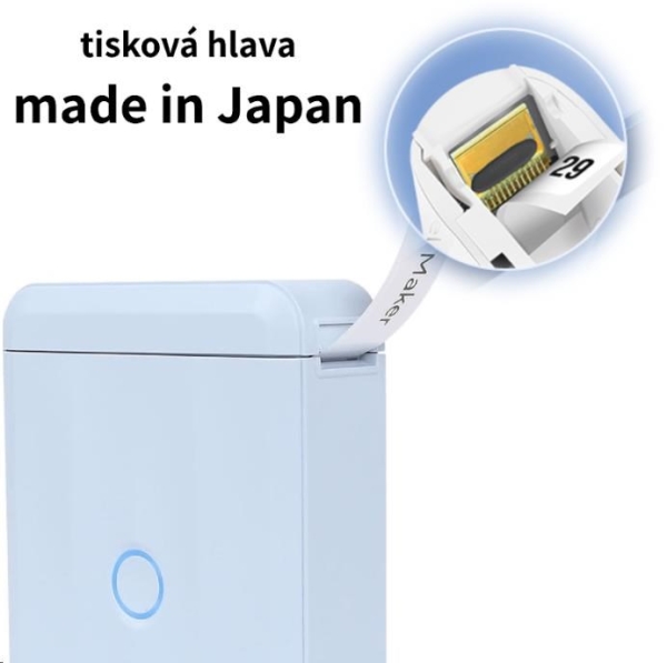 Niimbot Tiskárna štítků D110-M Smart, modrá + role štítků 160 ks