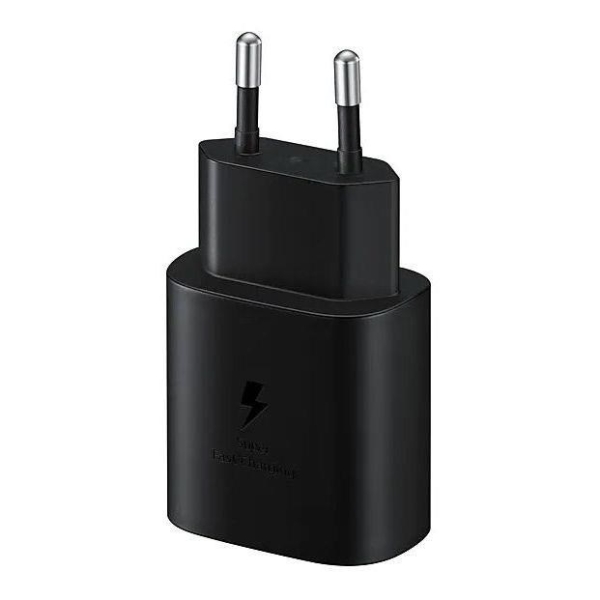 Samsung USB-C 25W Cestovní nabíječka Black (OOB Bulk)