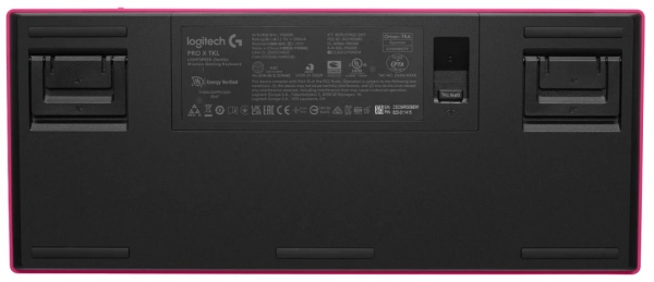Logitech G PRO X TKL LIGHTSPEED Gaming Keyboard - MAGENTA - US INT'L - 2.4GHZ/BT - TACTILE
