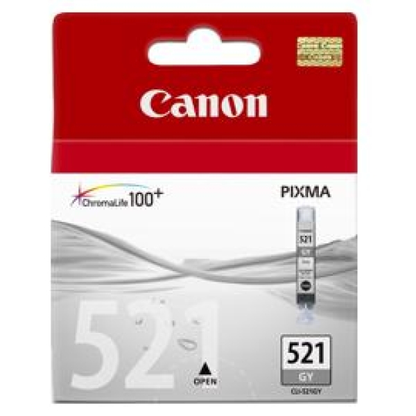 Náplň Canon CLI-521GY šedá (9 ml)