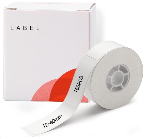 Niimbot štítky RP 12x40mm 160ks White pro D11 a D110