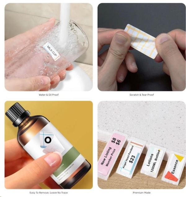 Niimbot štítky RP 12x40mm 160ks White pro D11 a D110