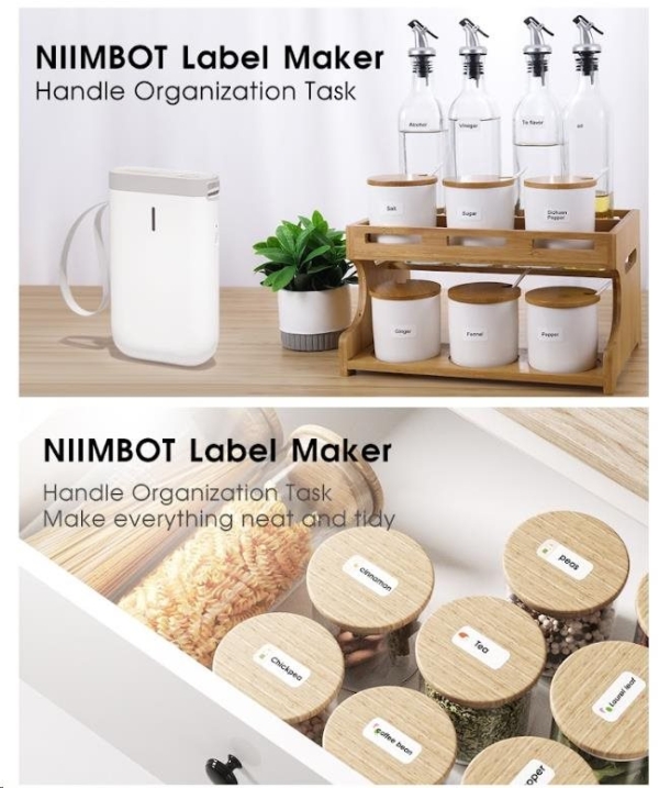 Niimbot štítky RP 12x40mm 160ks White pro D11 a D110