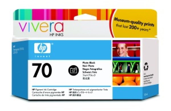 Náplň HP č.70, C9449A černá 