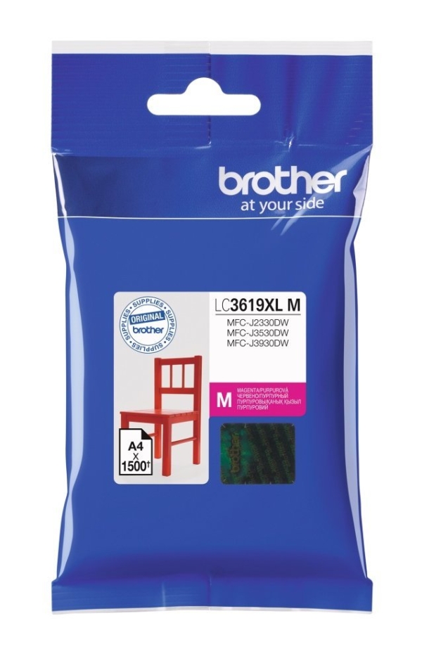 Náplň Brother LC-3619XLM purpurová