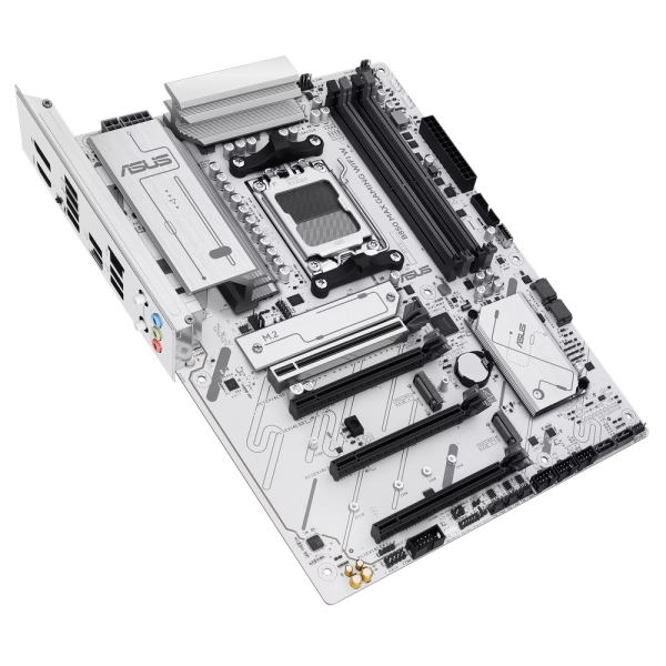 MB ASUS B850 Max Gaming WIFI W /AM5/4xDDR5/M.2/W6E+BT5.3/HDMI/DP/ATX/White