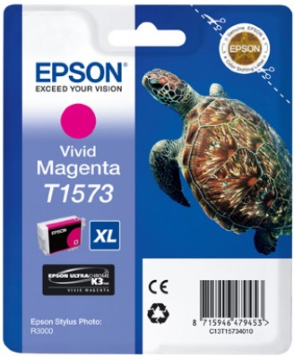 Náplň Epson C13T15734010 (XL) živá purpurová blistr