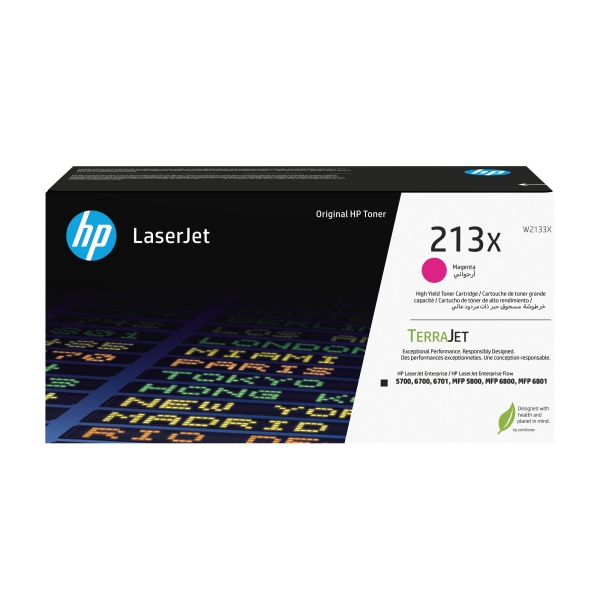 Toner HP W2133X, HP W213X purpurová (6 000 stran)