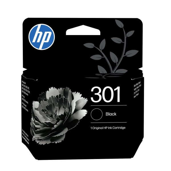HP 301 (CH561EE), černá originální náplň do tiskárny HP