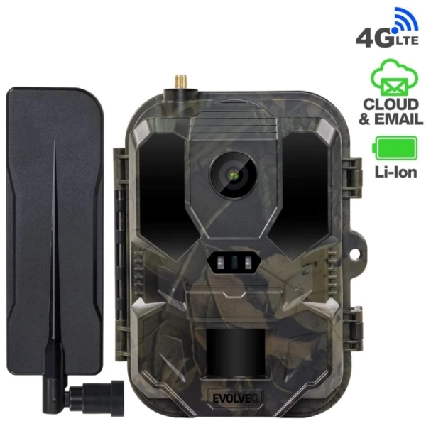 EVOLVEO StrongVision PRO 4G II, fotopast / bezpečnostní kamera, 4G LTE, 10 000 mAh baterií
