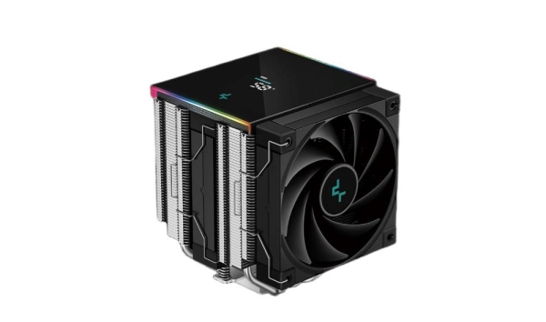 DEEPCOOL CPU Chladič AK620 DIGITAL SE, ARGB, 2x120mm, LGA1851, AM5, černá