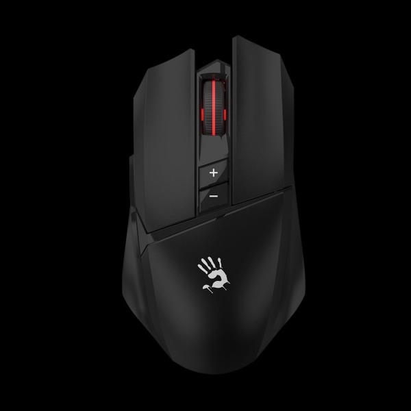 A4tech Bloody Myš R36 Ultra, bezdrátová herní myš, 12000 DPI, USB, Černá