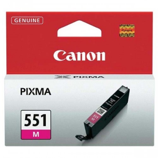 Canon CLI-551M (6510B001), purpurová originální náplň pro tiskárny Canon