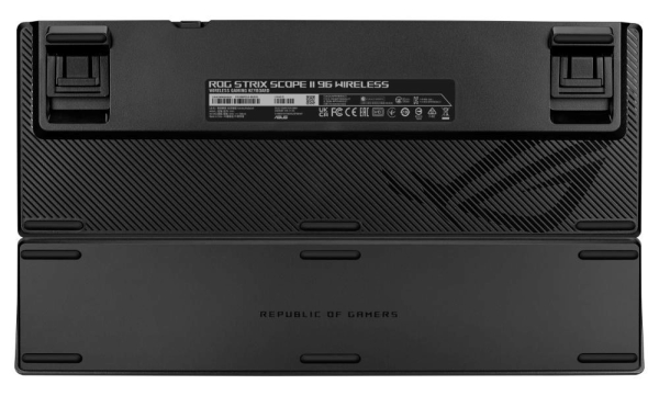 ASUS klávesnice ROG STRIX SCOPE II X, mechanická, drátová, ROG NX Snow V2, US