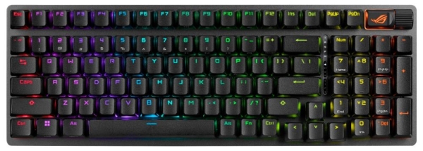 ASUS klávesnice ROG STRIX SCOPE II X, mechanická, drátová, ROG NX Snow V2, US