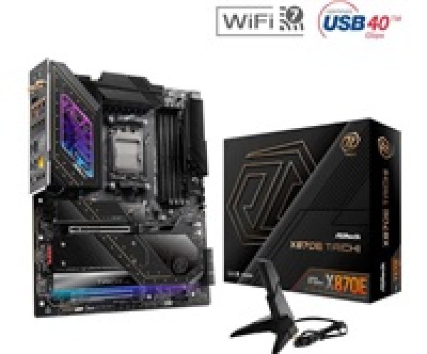ASRock MB Sc AM5 X870E TAICHI, AMD X870, 4xDDR5, 1xHDMI, 2xThunderbolt, WI-FI