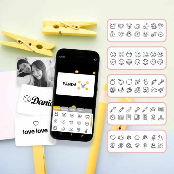 KODAK fotoaparát s tiskárnou štítků MemoShot Era MS100