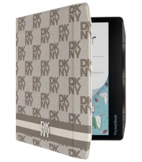 POCKETBOOK 700K3 ERA Color DKNY InkPad Smoky Beige 32GB, dotykový displej s integrovaným SMARTlight