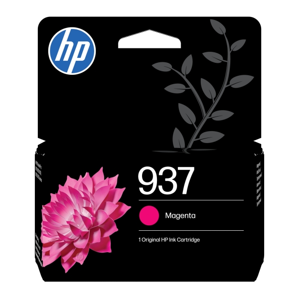 HP 937 - 10 ml - purpurová - originální - Officejet - inkoustová cartridge - pro Officejet Pro 9110, 9120, 9122, 9125, 9128, 9130, 9132, 9135, 9720, 9730