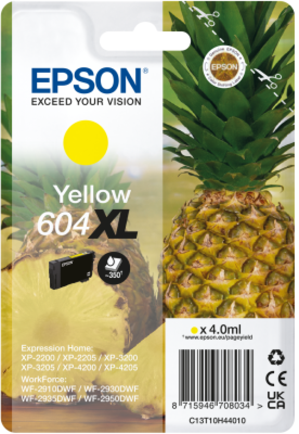 Náplň Epson C13T10H44010 žlutá