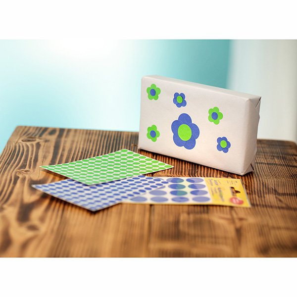 Avery Zweckform etikety 18mm, žluté, 48 etiket, značkovací, baleno po 22 ks, 3377, pro ruční popis