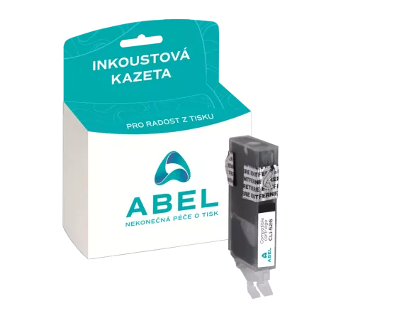 Náplň ABEL CLI-526, 4540B001 černá pro tiskárny CANON (450 stran)